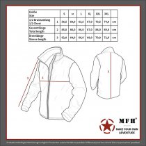 MFH BW Long Combat Jacket Mission / Exercise - Flecktarn - S