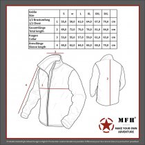 MFHProfessional COMBAT Fleece Jacket - Olive - 3XL