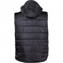 MFH Lined Vest & Detachable Hood - Black - L