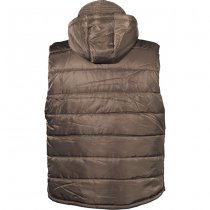 MFH Lined Vest & Detachable Hood - Olive - S