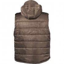 MFH Lined Vest & Detachable Hood - Olive - L