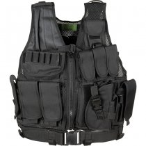 MFH USMC Vest & Belt - Black