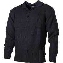 MFH TROYER Zippered Pullover - Blue - S