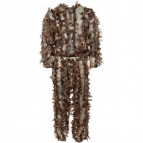 MFH Ghillie Camouflage Suit Leafs - Hunter Brown