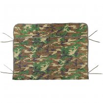 MFH Quilted Poncho Liner - Woodland