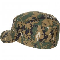 MFH US BDU Field Cap Ripstop - Digital Woodland - S