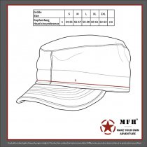 MFH US BDU Field Cap Ripstop - Digital Woodland - M