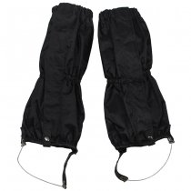 MFH Gaiters Zip Steel Wire - Black