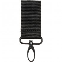 MFH Belt Keychain Metal Hook - Black