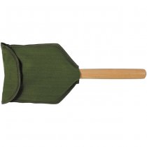 MFH Spade Wooden Handle Deluxe - Olive
