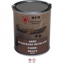 MFH Army Varnish 1 l Can - Brown