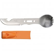 FoxOutdoor Multifunctional Spork Stainless Steel - Orange