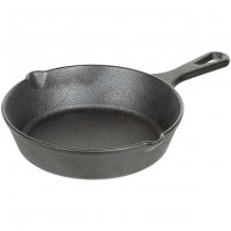 FoxOutdoor Frying Pan Cast Iron - Black