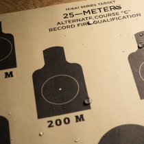 Rite in the Rain 25 Meter Slow Fire Qualification Target - 100 Pack