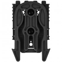 Safariland MLS 16 Molle Locking System Holster Fork & QLS 22 Receiver Plate - Black