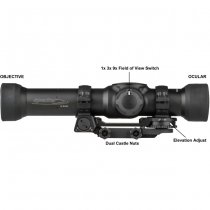 Elcan Specter TR 1-3-9 TRI-FOV Optical Sight 7.62 NATO Ballistic Reticle