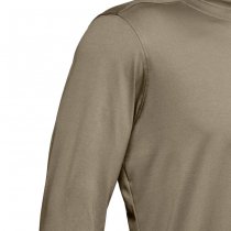 Under Armour Tactical UA Tech Long Sleeve T-Shirt - Tan - S