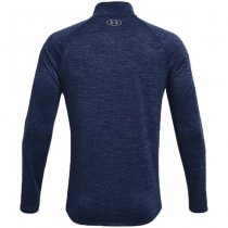 Under Armour Tech 1/2 Zip Long Sleeve - Blue / Grey - 3XL