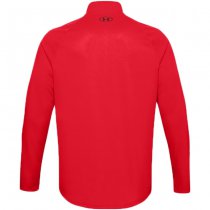 Under Armour Tech 1/2 Zip Long Sleeve - Red - M