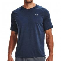 Under Armour Tech V-Neck Short Sleeve - Blue - 3XL - Regular