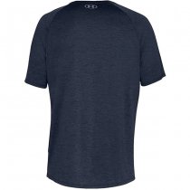 Under Armour Tech V-Neck Short Sleeve - Blue - S - Regular
