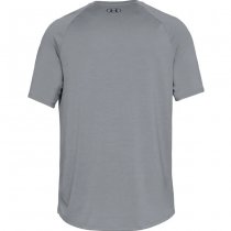 Under Armour Tech V-Neck Short Sleeve - Grey - L - Regular