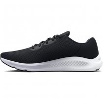 Under Armour Womens UA Charged Pursuit 3 Running Shoes - Black / White - 10