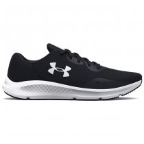 Under Armour Womens UA Charged Pursuit 3 Running Shoes - Black / White - 9.5