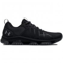 Under Armour Womens UA Micro G Strikefast Tactical Shoes - Black - 8.5