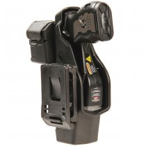 BLACKHAWK Level 2 Matte Finish SERPA Holster Taser X-26 RH - Black