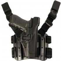 BLACKHAWK Level 3 Tactical SERPA Holster Glock 17/19/22/23/31/32  RH - Black