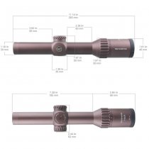 Vector Optics Continental 1-6x24 Riflescope - Coyote