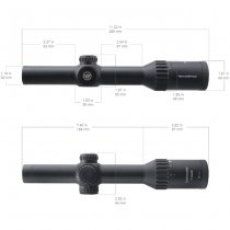 Vector Optics Continental 1-8x24 ED  Riflescope - Black