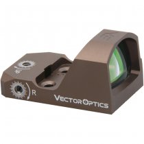 Vector Optics Frenzy 1x17x24 3 MOA Red Dot - Dark Earth