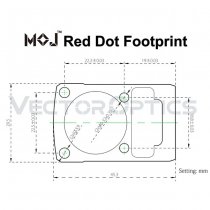 Vector Optics Frenzy-X 1x22x26 MOS 3 MOA Red Dot - Dark Earth