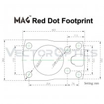 Vector Optics Frenzy-S 1x17x24 MIC 3 MOA Red Dot - Dark Earth