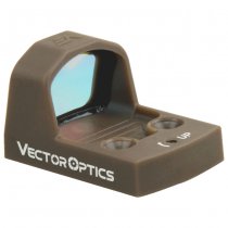 Vector Optics Frenzy-S 1x16x22 AUT 3 MOA Red Dot - Dark Earth