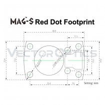 Vector Optics Frenzy-S 1x16x22 AUT 3 MOA Red Dot - Dark Earth