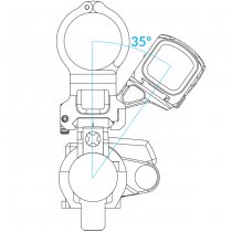 Scalarworks KICK/03 Offset Mount ACRO - Right Handed