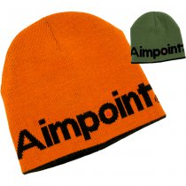 Aimpoint Knitted Beanie - Orange / Green