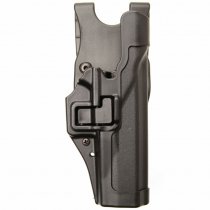 BLACKHAWK Level 2 Matte Finish SERPA Holster Glock 17/19/22/23/31/32 - Black