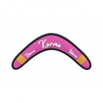 JTG Karma Returns Rubber Patch - Pink
