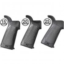 Strike Industries AR Enhanced Pistol Grip 25 Degree - Black