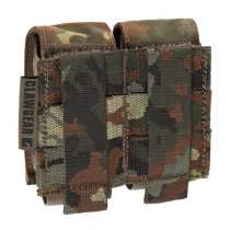 Clawgear 40mm Double Pouch Core - Flecktarn