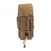 Clawgear 5.56mm Single Mag Stack Flap Pouch Core - Coyote