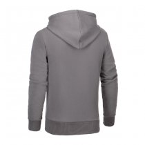 Clawgear CG Logo Zip Hoodie - Wolf Grey - 3XL