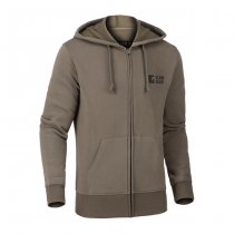 Clawgear CG Logo Zip Hoodie - RAL 7013 - S