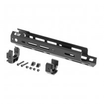 Clawgear AK47 Medium Slick Handguard M-LOK - Black