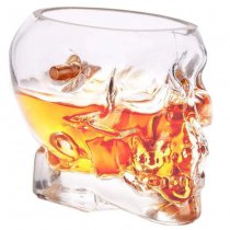 Lucky Shot Headshot Whiskey Glass .308