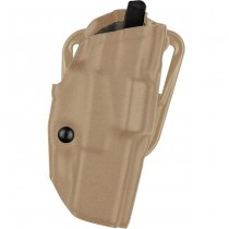 Safariland 6378 ALS Concealment STX Belt Loop Holster Glock 17/22 & TacLight - Dark Earth - Right